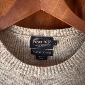 Pendelton Wool Crewneck Sweater L